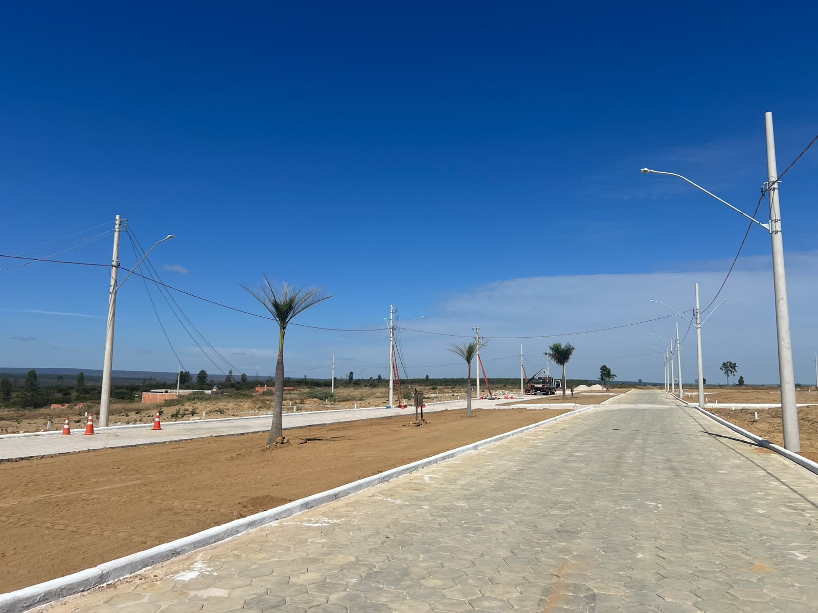 Trecho executado da Avenida Sion