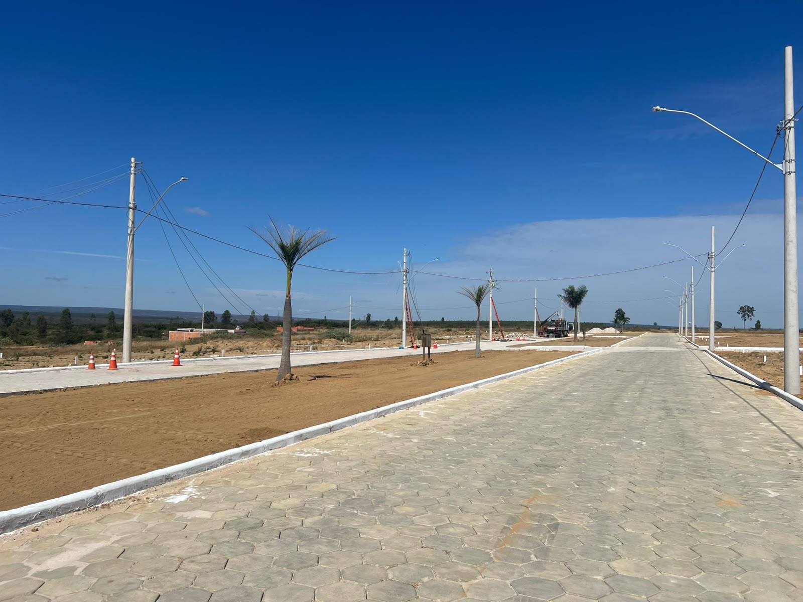 Pavimentação da Avenida Sion